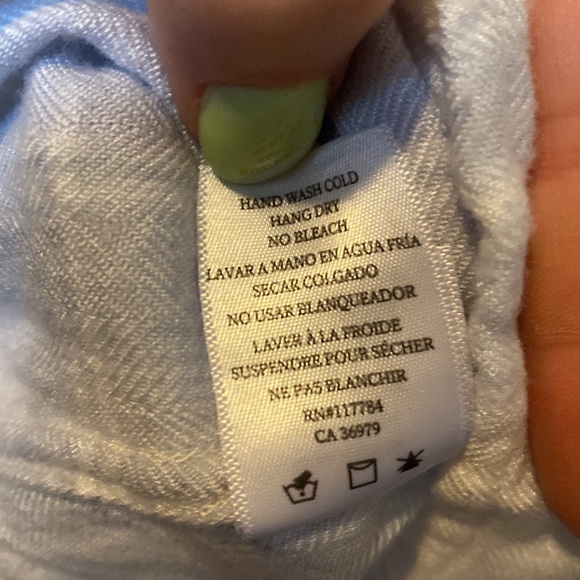 Rails light blue flannel - Picture 11 of 11